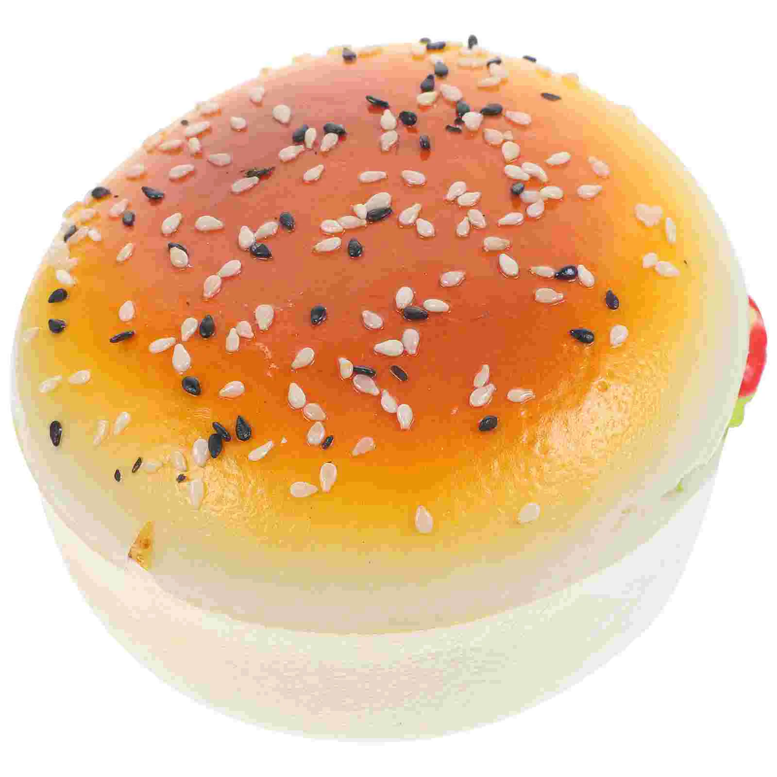 Fake Toy Model Burger Bread Artificial Simulation Pretend Models Props Photo Play Fast Prop Dog Imitation Bakery Hamburgers Kids
Fake Toy Model Burger Bread Artificial Simulation Pretend Models Props Photo Play Fast Prop Dog Imitation Bakery Hamburgers Kids