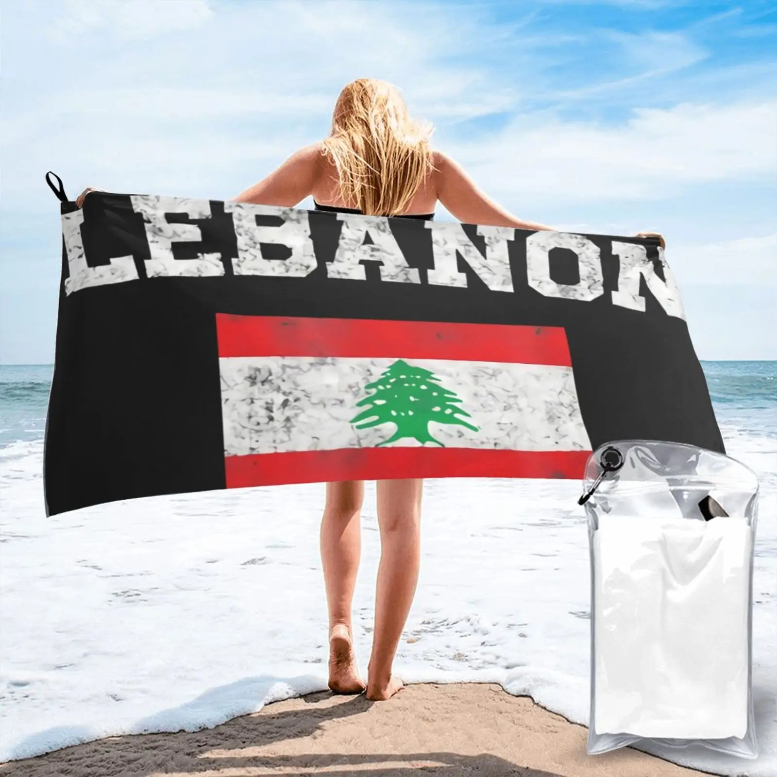 Lebanese Flag Lebanon Oversized History Beach Towel Beachwear Bathrobe Woman Face Towel Towel For Home Large Beach Towel Sauna 
Lebanese Flag Lebanon Oversized History Beach Towel Beachwear Bathrobe Woman Face Towel Towel For Home Large Beach Towel Sauna