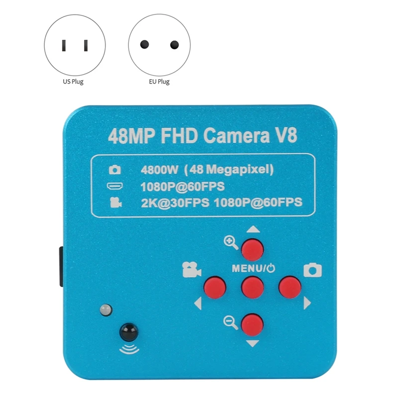 60FPS 48MP HDMI-Compatible Industrial Electronic Digital Video Microscope Camera Magnifier For Phone PCB Repair
60FPS 48MP HDMI-Compatible Industrial Electronic Digital Video Microscope Camera Magnifier For Phone PCB Repair