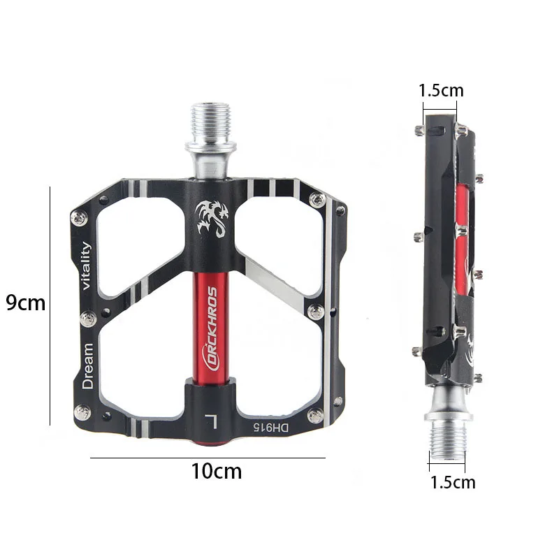 Bicycle Pedals 3 Bearings Ultralight Anti-slip Waterproof Dustproof 9/16 Inch MTB Road Bike Aluminum Alloy Bicycle Accessories
Bicycle Pedals 3 Bearings Ultralight Anti-slip Waterproof Dustproof 9/16 Inch MTB Road Bike Aluminum Alloy Bicycle Accessories