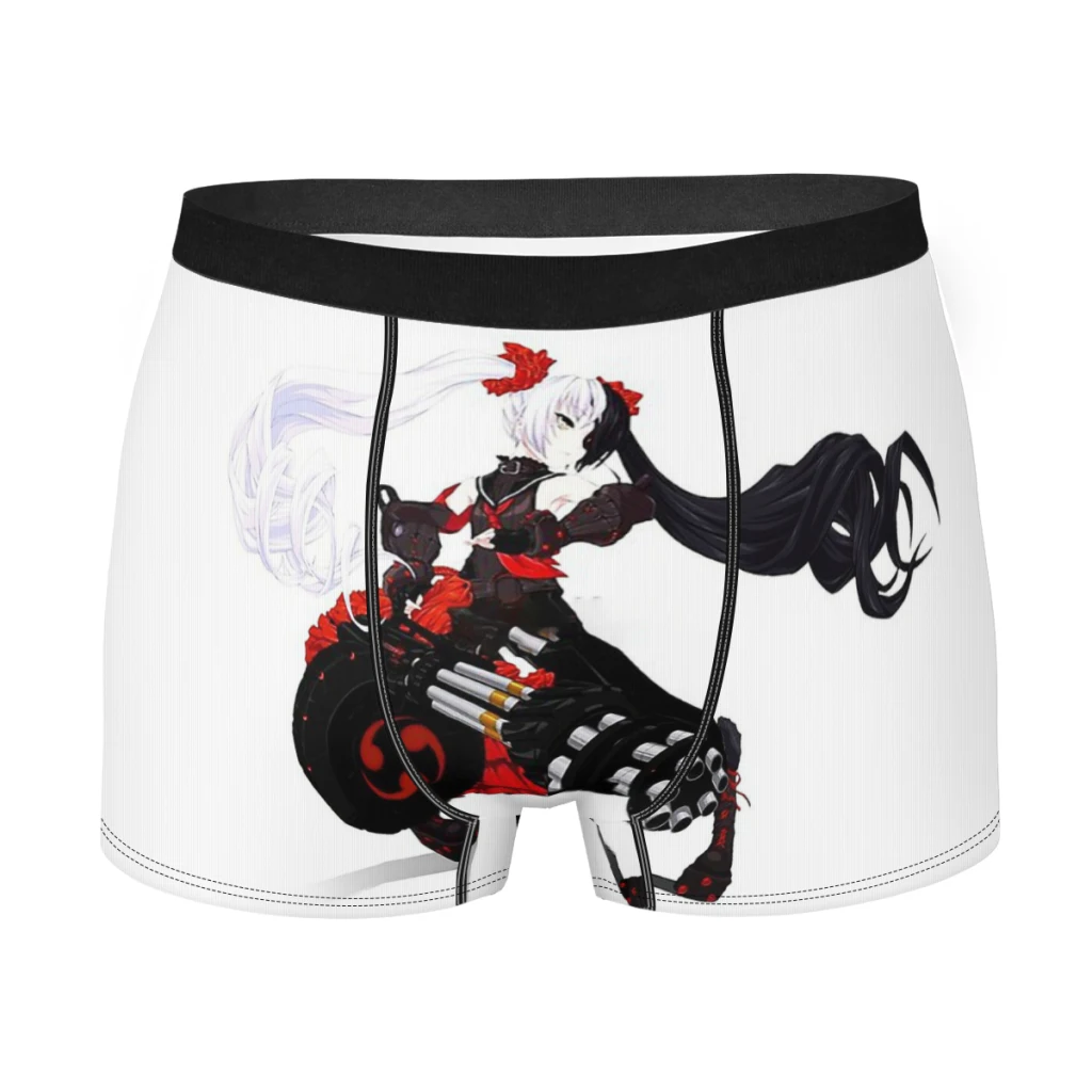 

Gunslinger Man's Boxer Briefs Blade & Soul Fantasy Multiplayer Role-playing Game Highly Breathable Underpants Print Shorts
