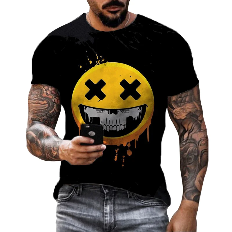 Men's t-shirt 3D printing t-shirt new pattern round neck tshirt hip-hop street Harajuku top street clothing
Men's t-shirt 3D printing t-shirt new pattern round neck tshirt hip-hop street Harajuku top street clothing