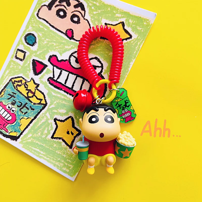 Original Crayon Shin-Chan Creative Cartoon Multifunctional Car Keychain Bag Charm Pendant Kawaii Anime Plush Toy for Kid Gift
Original Crayon Shin-Chan Creative Cartoon Multifunctional Car Keychain Bag Charm Pendant Kawaii Anime Plush Toy for Kid Gift