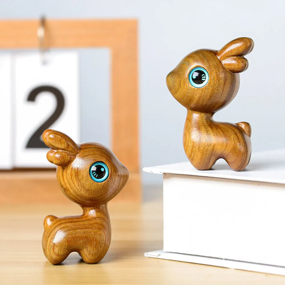 Креативное деревянное мини-украшение в виде оленя, подвеска-украшение для автомобиля, брелок для ключей, детский подарок «сделай сам» 
Креативное деревянное мини-украшение в виде оленя, подвеска-украшение для автомобиля, брелок для ключей, детский подарок «сделай сам»