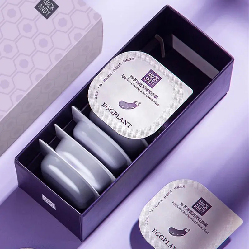 /set Hydrating Firming Eggplant Mask Skin Care Mud Film Brightening Skin Tone Mild Beauty Products Easy To Use Apply Mask
/set Hydrating Firming Eggplant Mask Skin Care Mud Film Brightening Skin Tone Mild Beauty Products Easy To Use Apply Mask