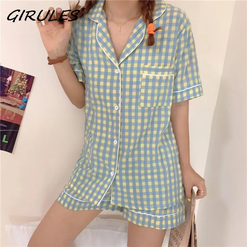 Milk Silk Pajama Sets Women's Mujer Strap Short Sleeve Cute Sleepwear Suit V Neck Cami Short Lingerie Set Female Night Wear
Milk Silk Pajama Sets Women's Mujer Strap Short Sleeve Cute Sleepwear Suit V Neck Cami Short Lingerie Set Female Night Wear