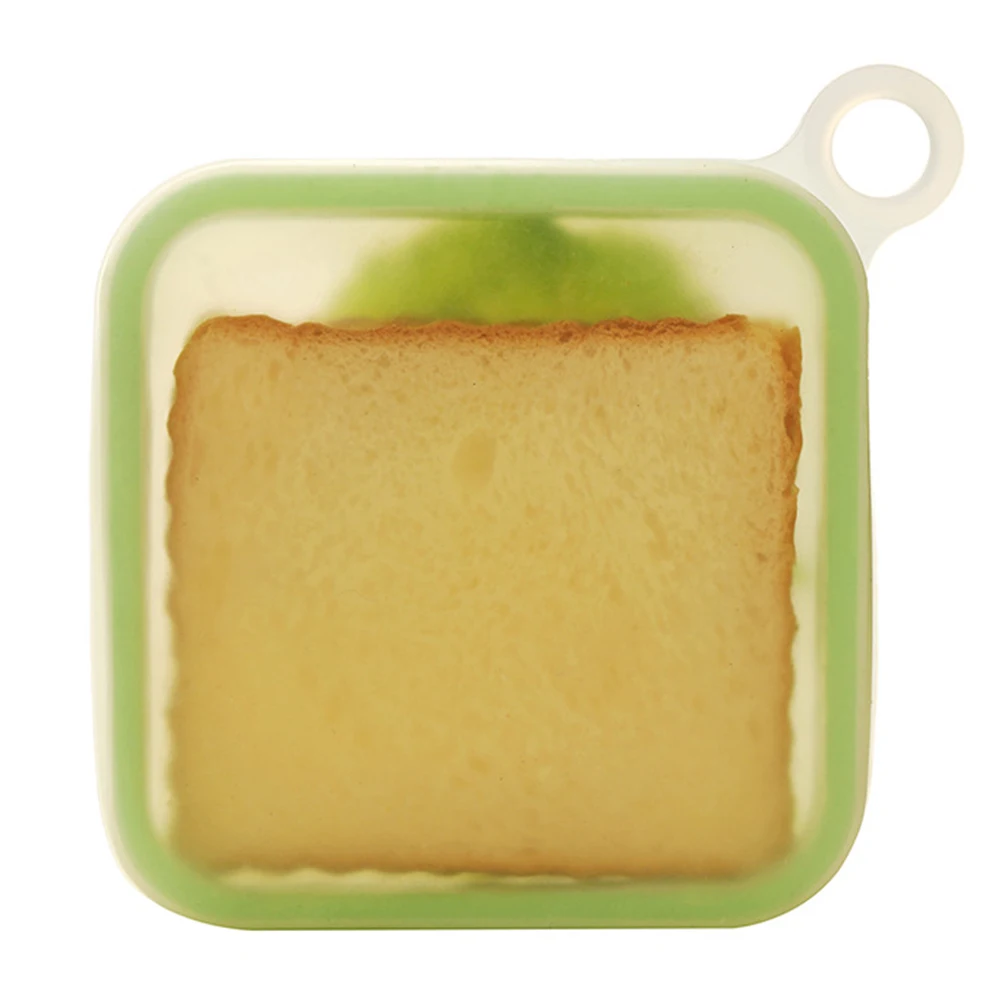 Portable Sandwich Toast Box Food-grade Silicone Reusable Kids School Travel Breakfast Lunch Bento Box Office Worker Tableware
Portable Sandwich Toast Box Food-grade Silicone Reusable Kids School Travel Breakfast Lunch Bento Box Office Worker Tableware