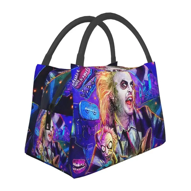 Horror Fantasy Beetlejuice Movie Insulated Lunch Bag for Outdoor Picnic Tim Kennedy Waterproof Cooler Thermal Lunch Box Women
Horror Fantasy Beetlejuice Movie Insulated Lunch Bag for Outdoor Picnic Tim Kennedy Waterproof Cooler Thermal Lunch Box Women