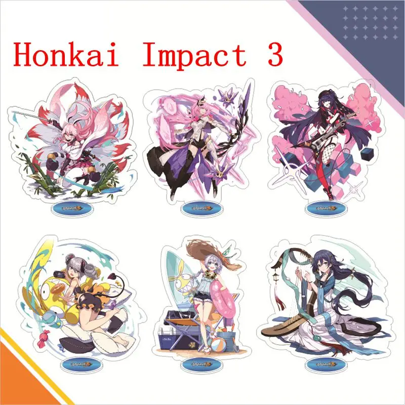 Новая игра Honkai Impact 3 Аниме периферийный Elysia Bronya двусторонний вертикальный бренд 16 см акриловое настольное украшение
Новая игра Honkai Impact 3 Аниме периферийный Elysia Bronya двусторонний вертикальный бренд 16 см акриловое настольное украшение