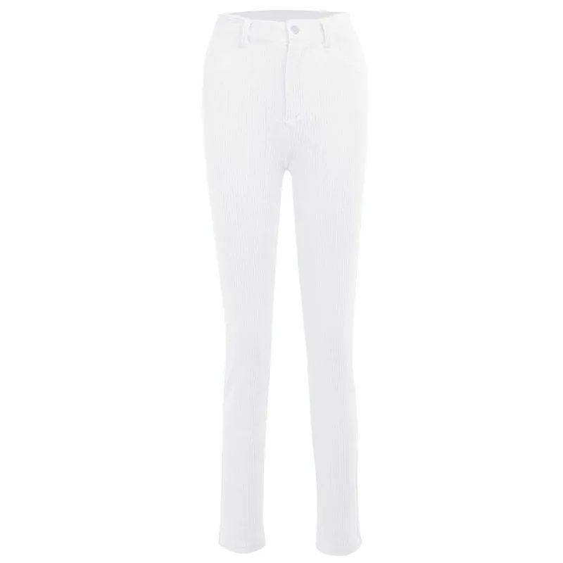 Solid Corduroy Pants Autumn Fashion Women Slim High Waist Pencil Pants 90S Streetwear Casual Trousers
Solid Corduroy Pants Autumn Fashion Women Slim High Waist Pencil Pants 90S Streetwear Casual Trousers