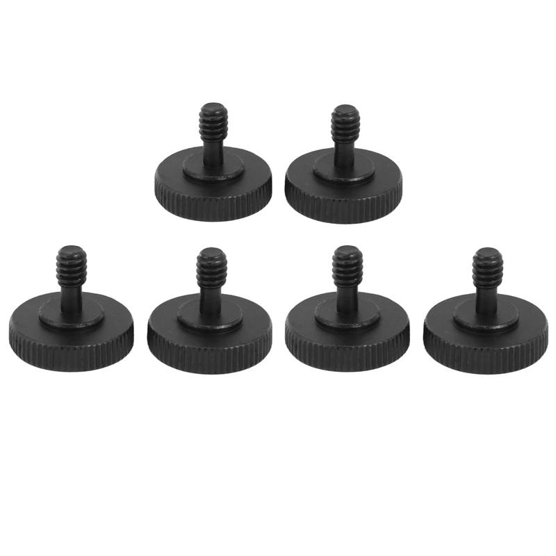 Thumb Screw Camera 1/4 Inch Thumbscrew L Bracket Screw Mount Adapter Bottom 1/4 Inch-20 Female Thread (Pack Of 6)
Thumb Screw Camera 1/4 Inch Thumbscrew L Bracket Screw Mount Adapter Bottom 1/4 Inch-20 Female Thread (Pack Of 6)