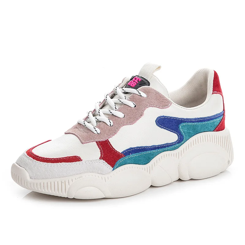 Кроссовки женские из натуральной кожи, маленькие белые, Повседневная модная обувь на плоской подошве, весна-осень 2023 
Кроссовки женские из натуральной кожи, маленькие белые, Повседневная модная обувь на плоской подошве, весна-осень 2023