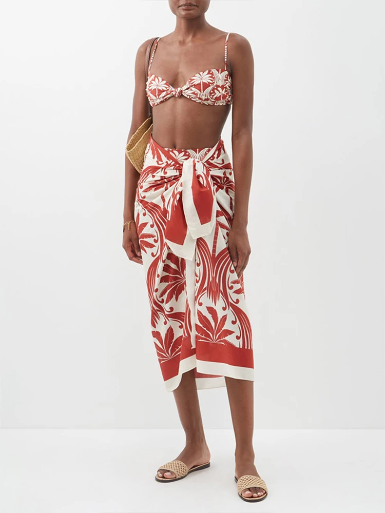 Floral Print Bikini Set 3 Pieces 2023 Women Swimwear High Waist Swimsuit With Cover Up Skirt Bathing Suit Dress Beachwear
Floral Print Bikini Set 3 Pieces 2023 Women Swimwear High Waist Swimsuit With Cover Up Skirt Bathing Suit Dress Beachwear