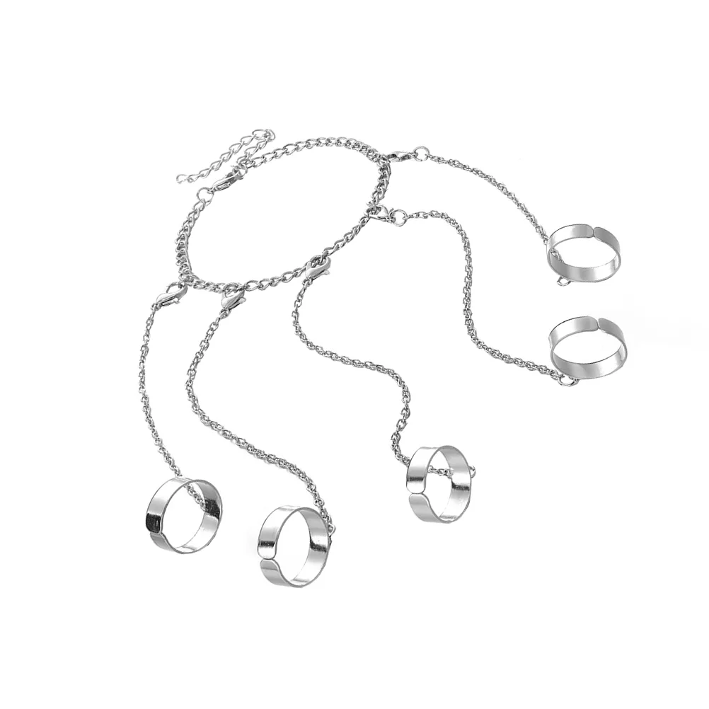 Ring Decorative Chain Ring Hand Decor Delicate Finger Jewelry Fashionable Open Cuff Chain Ring for Party Gift Adults Outdoor 
Ring Decorative Chain Ring Hand Decor Delicate Finger Jewelry Fashionable Open Cuff Chain Ring for Party Gift Adults Outdoor
