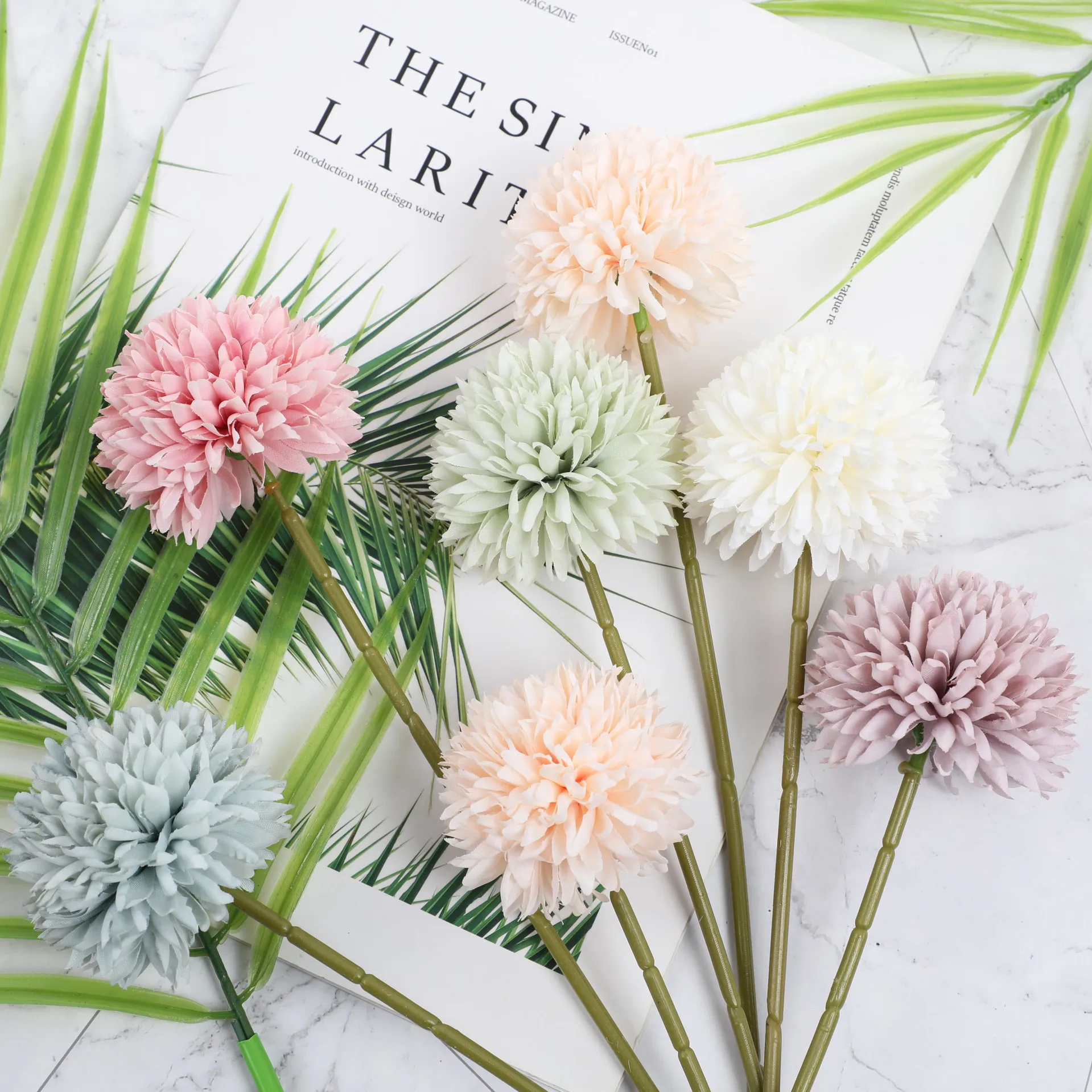 6pcs Artificial Flowers Dandelion Simulation Flowers Decoration For Wedding Living Room Table Bedroom Ornaments
6pcs Artificial Flowers Dandelion Simulation Flowers Decoration For Wedding Living Room Table Bedroom Ornaments