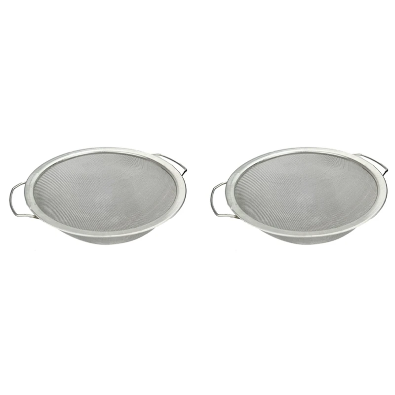 2X Paint Strainer Mesh Stainless Steel Paint Emulsion Honey Funnel Filter Cover Filter Tool 60-Mesh 11.4Inch Width
2X Paint Strainer Mesh Stainless Steel Paint Emulsion Honey Funnel Filter Cover Filter Tool 60-Mesh 11.4Inch Width