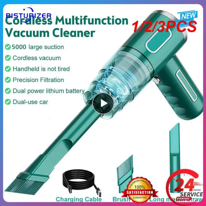 1/2/3PCS 29000Pa Car Wireless Vacuum Cleaner Wet Dry Vacuum Cleaner Cordless Handheld Auto Vacuum Home & Car Dual Use Mini
1/2/3PCS 29000Pa Car Wireless Vacuum Cleaner Wet Dry Vacuum Cleaner Cordless Handheld Auto Vacuum Home & Car Dual Use Mini