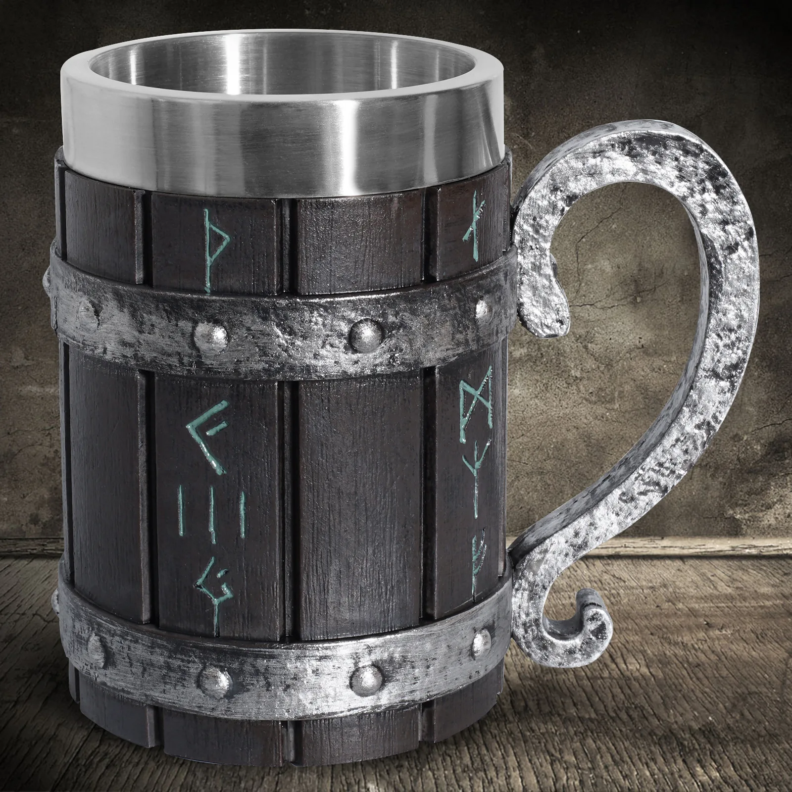 Signets Tankard Beer Mugs Stainless Steel Resin Cups and Mugs Creative 3D Coffee Mug Drinkware Mark
Signets Tankard Beer Mugs Stainless Steel Resin Cups and Mugs Creative 3D Coffee Mug Drinkware Mark