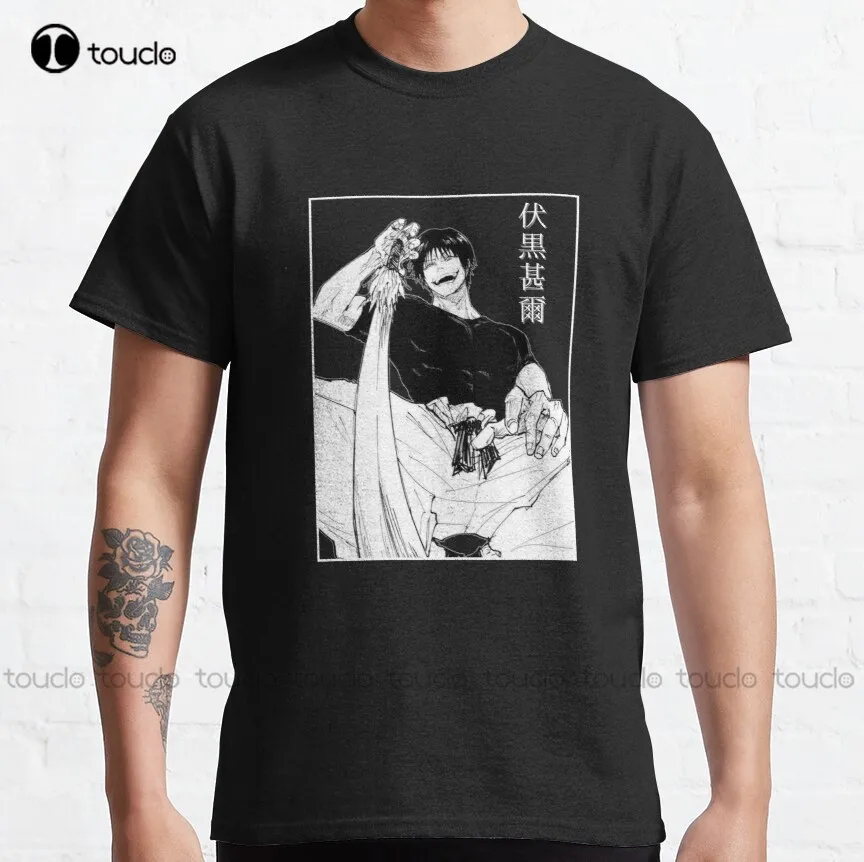 Классическая черная футболка Toji Fushiguro juюютсу Kaisen для мужчин, хлопковые уличные простые винтажные повседневные футболки в стиле ретро
Классическая черная футболка Toji Fushiguro juюютсу Kaisen для мужчин, хлопковые уличные простые винтажные повседневные футболки в стиле ретро