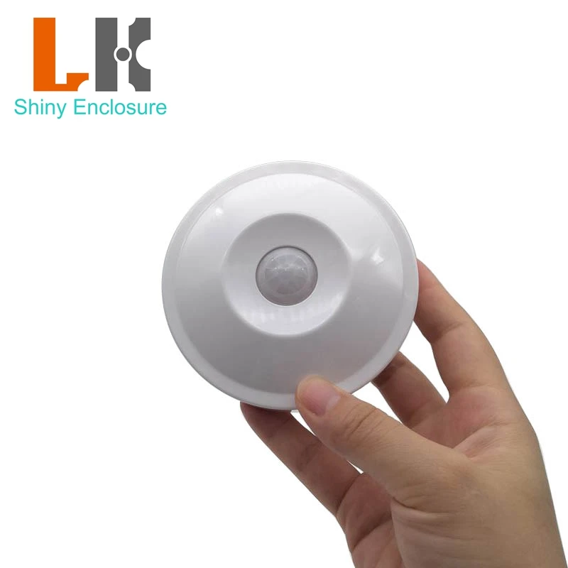 

95*34mm Round Infrared Motion Sensor PIR Alarm Detector Plastic Electrical Control Enclosure Case Junction Box for PCB Design