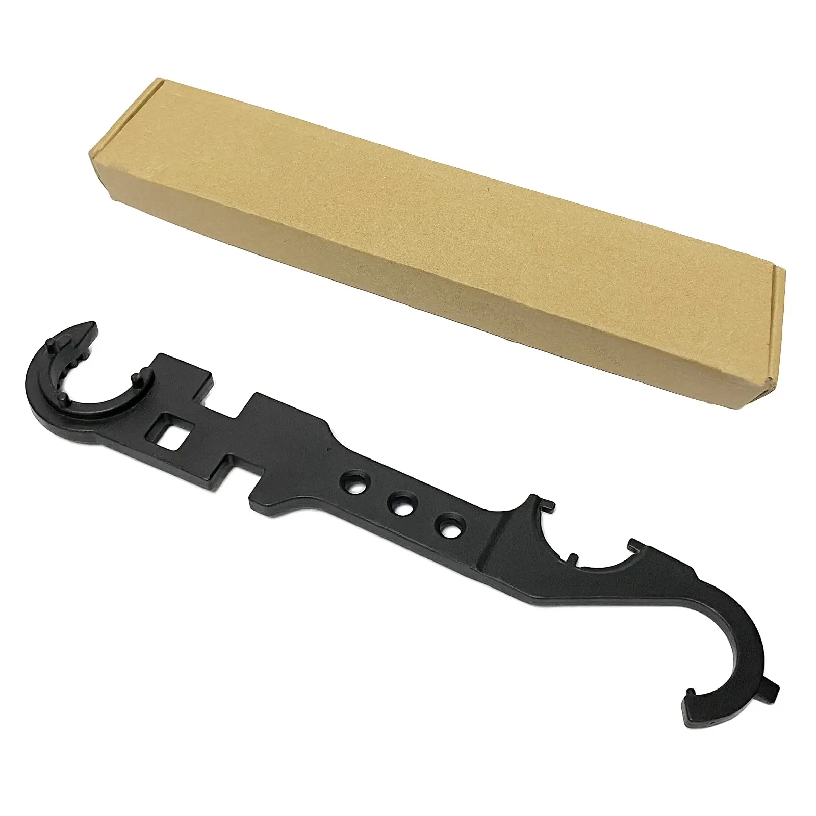 Multi-Functional Wrench Sport Outdoor Tools Multi Combo Purpose All Steel Metal Wrench for Nut Removal and Tighten
Multi-Functional Wrench Sport Outdoor Tools Multi Combo Purpose All Steel Metal Wrench for Nut Removal and Tighten