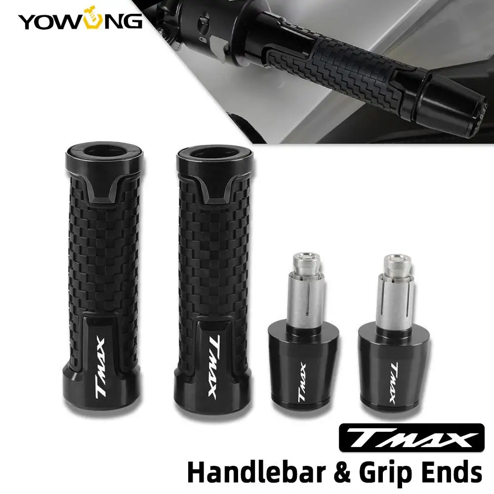 

For YAMAHA TMAX T MAX T-MAX 500 530 560 SX DX ALL YEAR Motorcycle Accessories 7/8"22mm Handle grips handlebar grip ends Plug