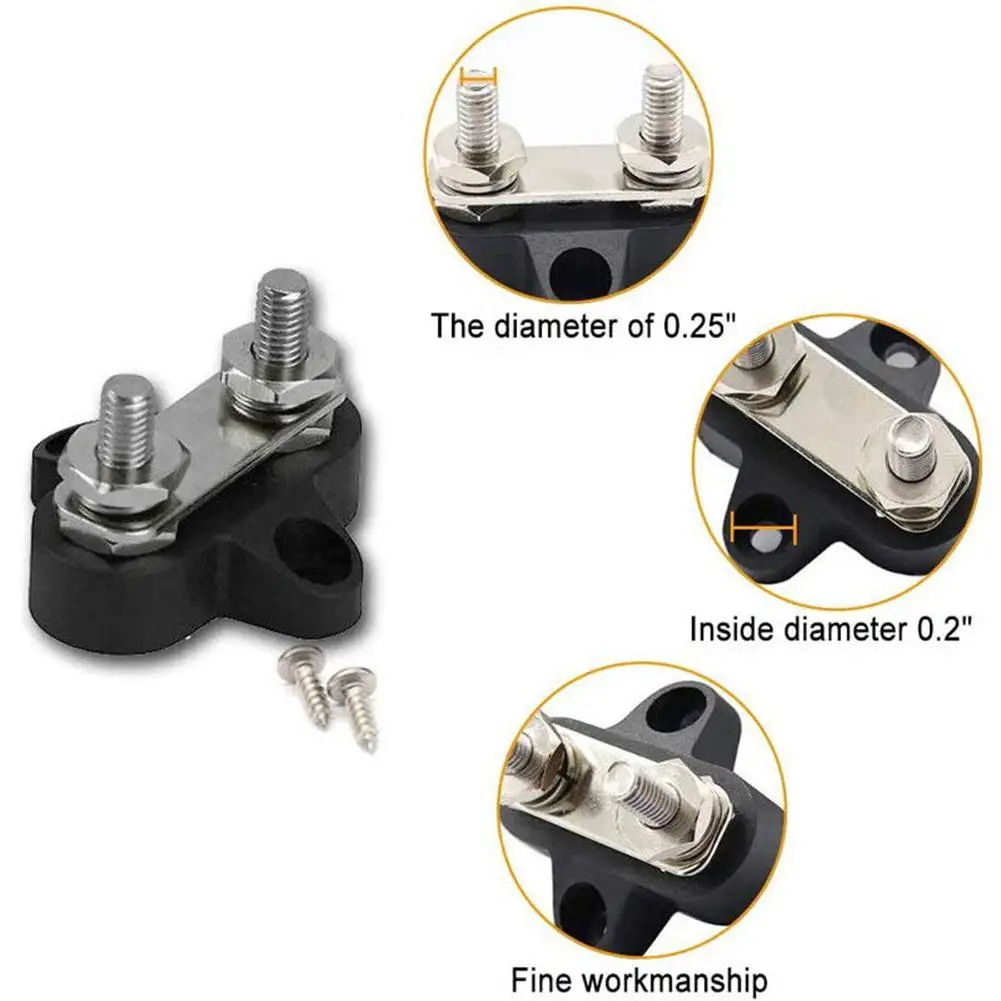High Quality Power Distribution Stud Terminal Block Stud Block Studs Heavy Duty Positive Negative Power Distribution
High Quality Power Distribution Stud Terminal Block Stud Block Studs Heavy Duty Positive Negative Power Distribution
