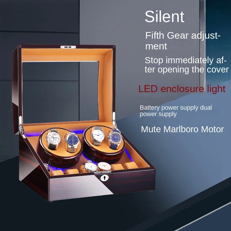 Watch Winder for Automatic Watches Storage Wood Boxes Mechanical Watches Rotating Display Box Japan Motor Mute Rotator Shaker
Watch Winder for Automatic Watches Storage Wood Boxes Mechanical Watches Rotating Display Box Japan Motor Mute Rotator Shaker