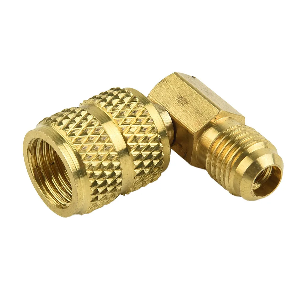 Adapter Connector R410A Aluminum Connector Adaptor M 1/4 X For 5/16 SAE Professional Spare Parts Auto Parts New
Adapter Connector R410A Aluminum Connector Adaptor M 1/4 X For 5/16 SAE Professional Spare Parts Auto Parts New
