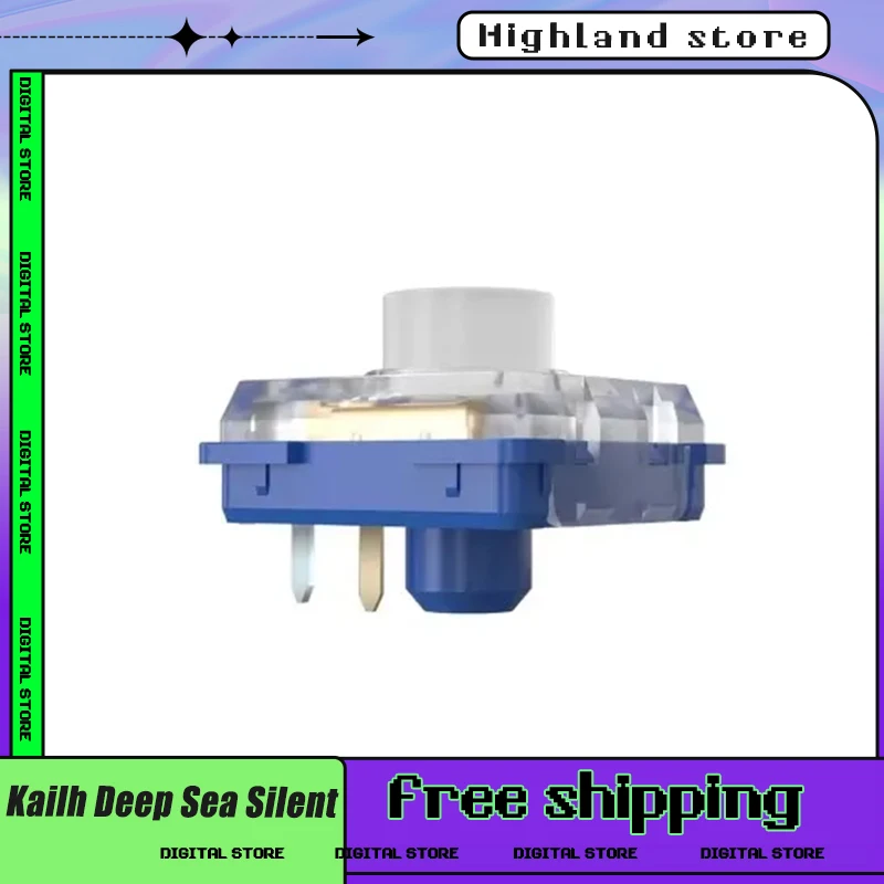 Kailh Deep Sea бесшумный низкопрофильный переключатель клавиатуры механический на