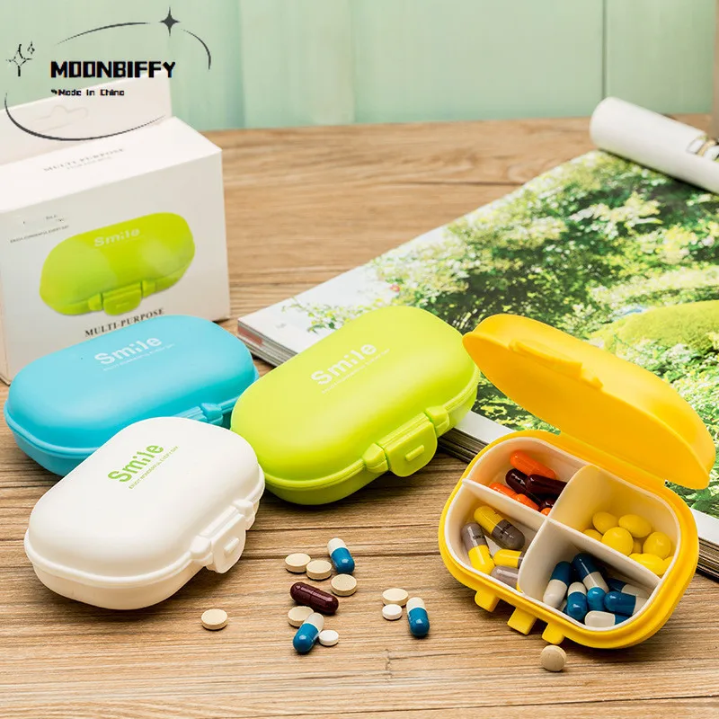 Portable Mini Pill Case Medicine Boxes 4 Grids Travel Home Medical Drugs Tablet Empty Container Home Holder Cases Pill Box
Portable Mini Pill Case Medicine Boxes 4 Grids Travel Home Medical Drugs Tablet Empty Container Home Holder Cases Pill Box