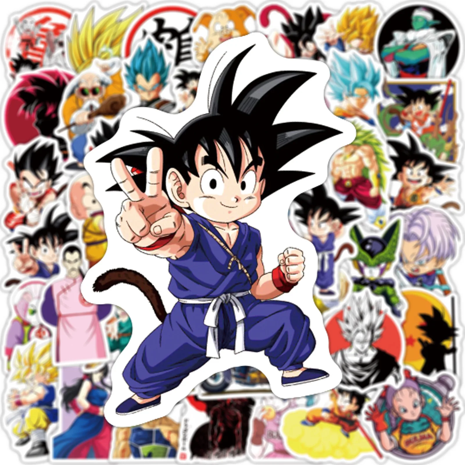 50PCS New Riman DRAGON BALL Cute Cartoon Character Graffiti Sticker Water Cup Trunk Laptop Waterproof Sticker
50PCS New Riman DRAGON BALL Cute Cartoon Character Graffiti Sticker Water Cup Trunk Laptop Waterproof Sticker