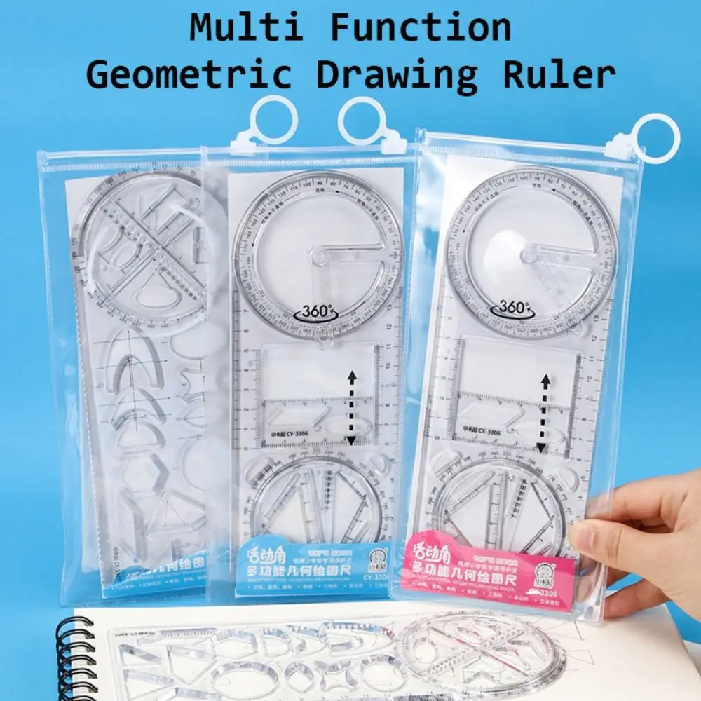 New Rotary Multi-function Geometric Drawing Ruler Protractor Learning Measuring Tool Creative Stationery School Office Supplies 
New Rotary Multi-function Geometric Drawing Ruler Protractor Learning Measuring Tool Creative Stationery School Office Supplies