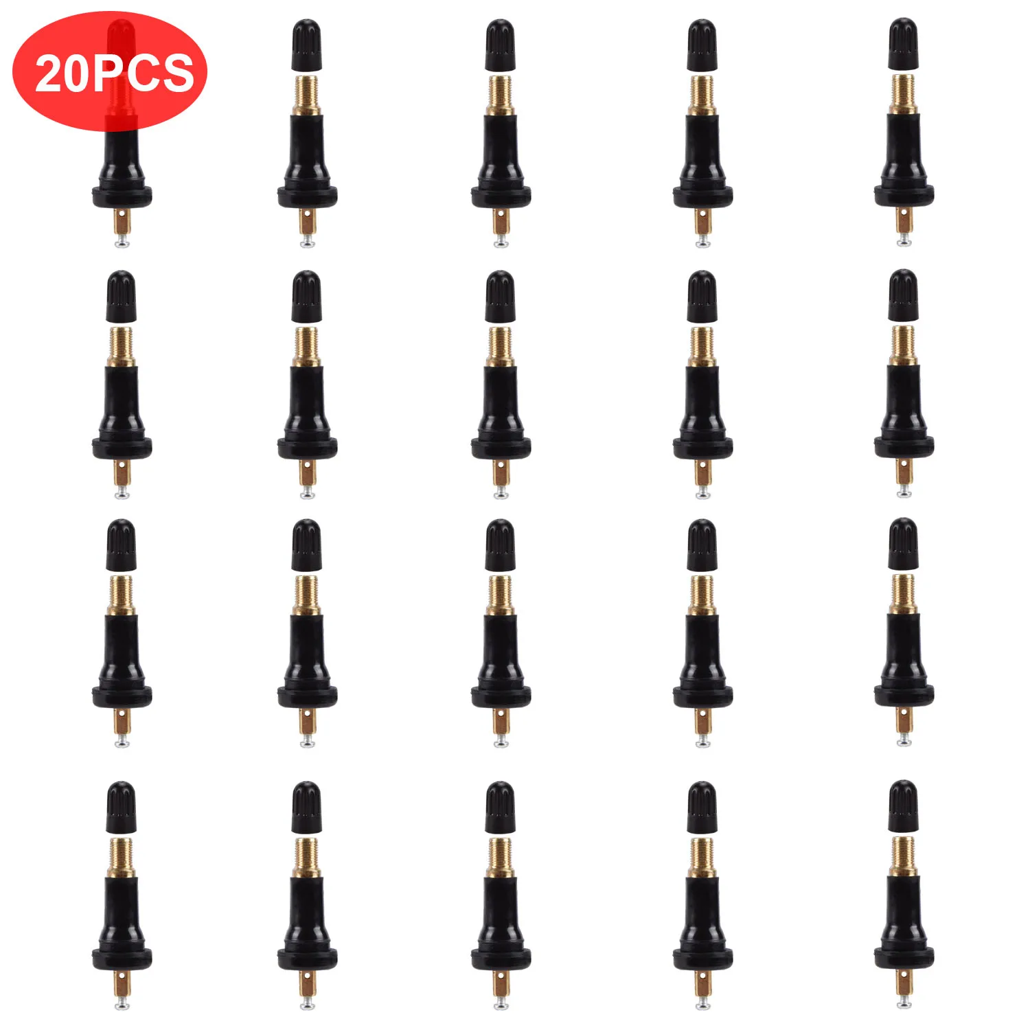 20Pcs Rubber Wheel Rim TPMS Tire Pressure Sensor Valve Stem for GMC for Chevy
20Pcs Rubber Wheel Rim TPMS Tire Pressure Sensor Valve Stem for GMC for Chevy