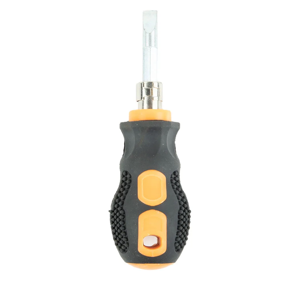 Encapsulation/Crystal Shank Hand Tools Screwdriver Mini Repair Short Handle Slotted Removable/Adjustable Magnetic Head
Encapsulation/Crystal Shank Hand Tools Screwdriver Mini Repair Short Handle Slotted Removable/Adjustable Magnetic Head