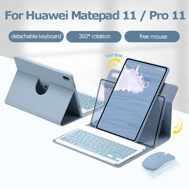 Mouse Rotation Keyboard Case for Huawei Matepad Pro 11 2022 Magnetic Case for Huawei Matepad 11 Cover with Wireless Keyboard
Mouse Rotation Keyboard Case for Huawei Matepad Pro 11 2022 Magnetic Case for Huawei Matepad 11 Cover with Wireless Keyboard