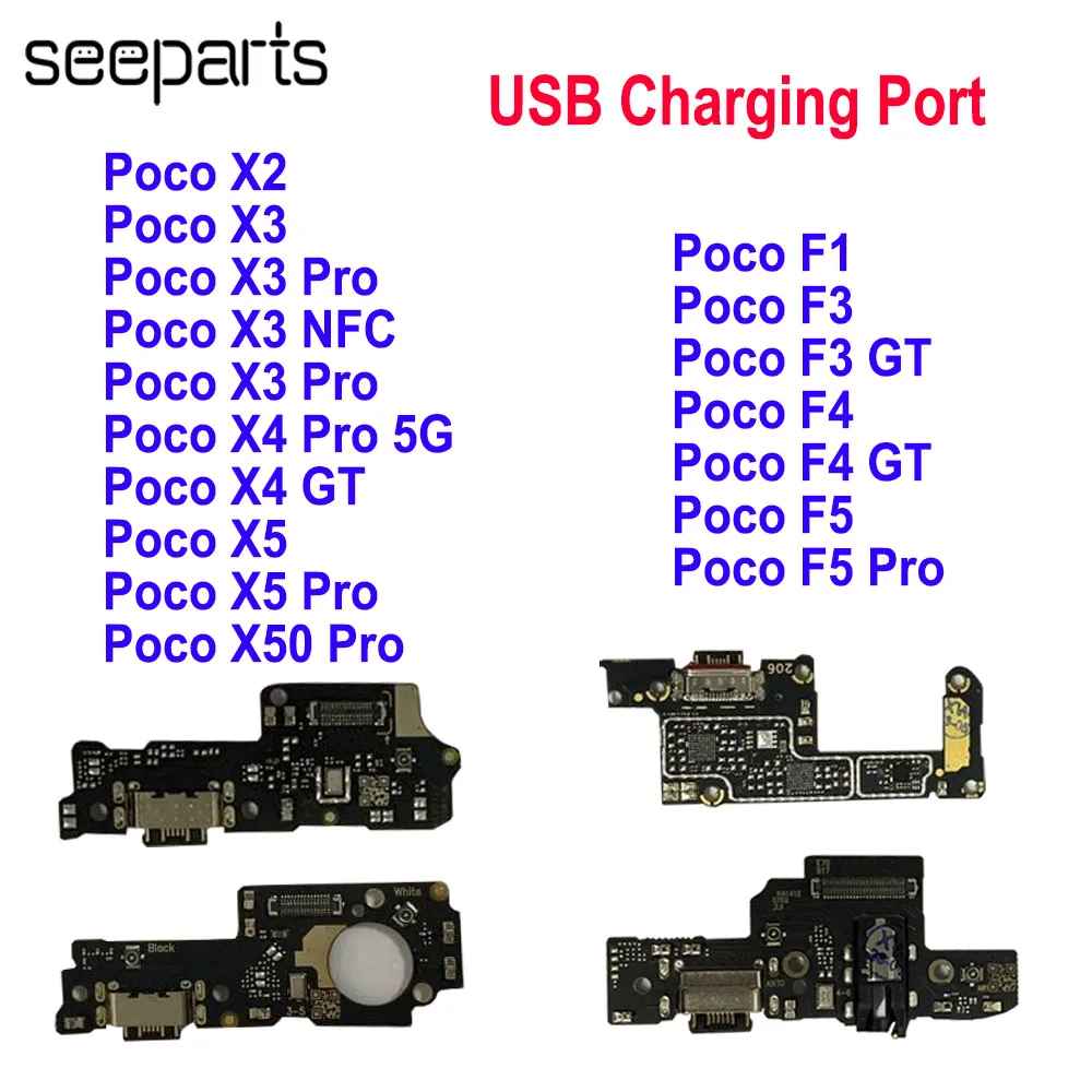 For Xiaomi Poco X2 X3 X4 X5 X50 F5 Pro USB Charging Port Cable X3NFC F1 F3 F4 GT Charging Connector Charger Port Dock Plug Board
For Xiaomi Poco X2 X3 X4 X5 X50 F5 Pro USB Charging Port Cable X3NFC F1 F3 F4 GT Charging Connector Charger Port Dock Plug Board