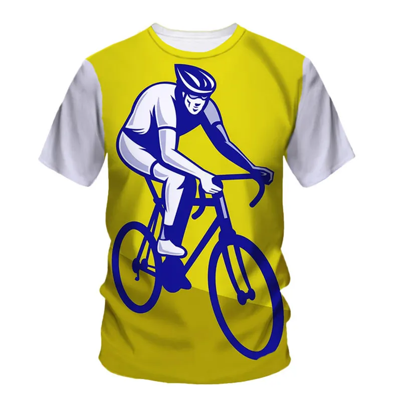 Summer Hip Hop Boy Bike Graphics Trend Youth Personality Vitality 3d Printing O Collar Short Sleeve Large Line Street Wear Shirt
Summer Hip Hop Boy Bike Graphics Trend Youth Personality Vitality 3d Printing O Collar Short Sleeve Large Line Street Wear Shirt