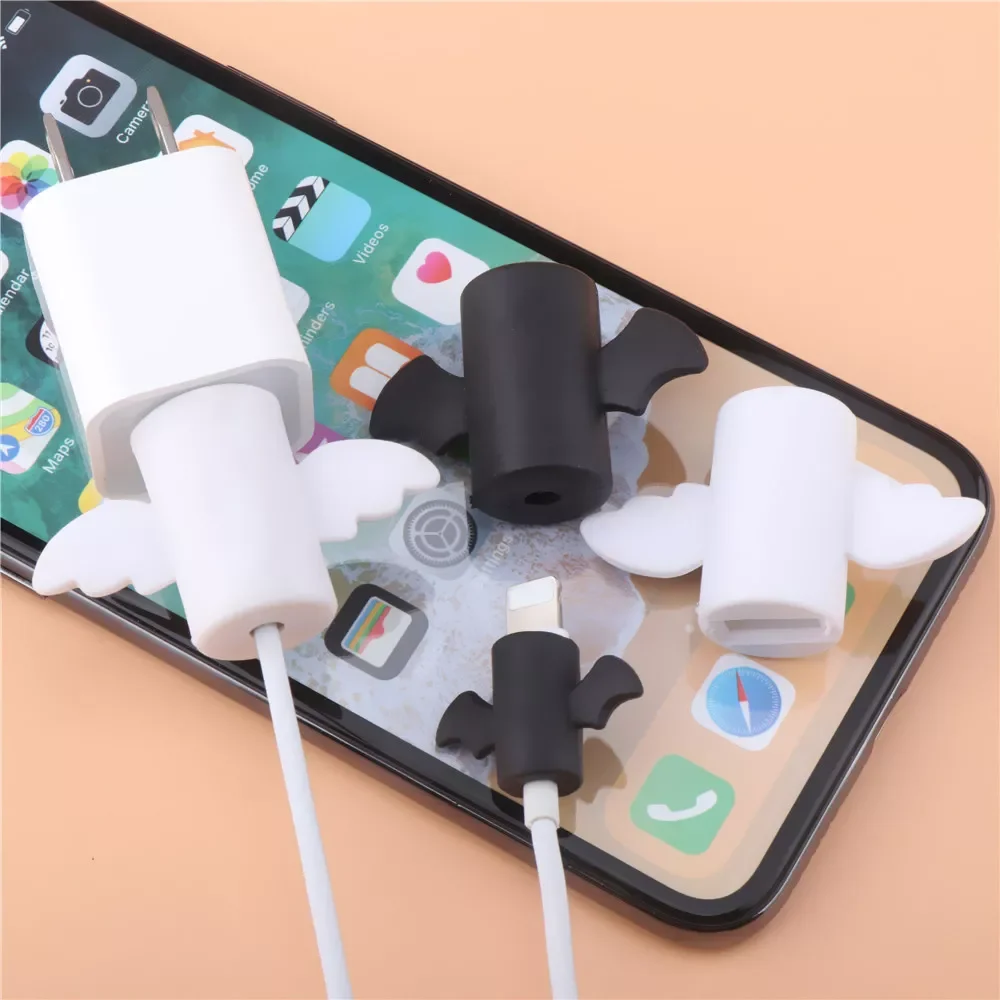 Cute Angel Wings Cool Bat Cable Protector Sleeve Anti-Breaking Charging Data Line Protector For iPhone11 Ooriginal Cable Winder
Cute Angel Wings Cool Bat Cable Protector Sleeve Anti-Breaking Charging Data Line Protector For iPhone11 Ooriginal Cable Winder