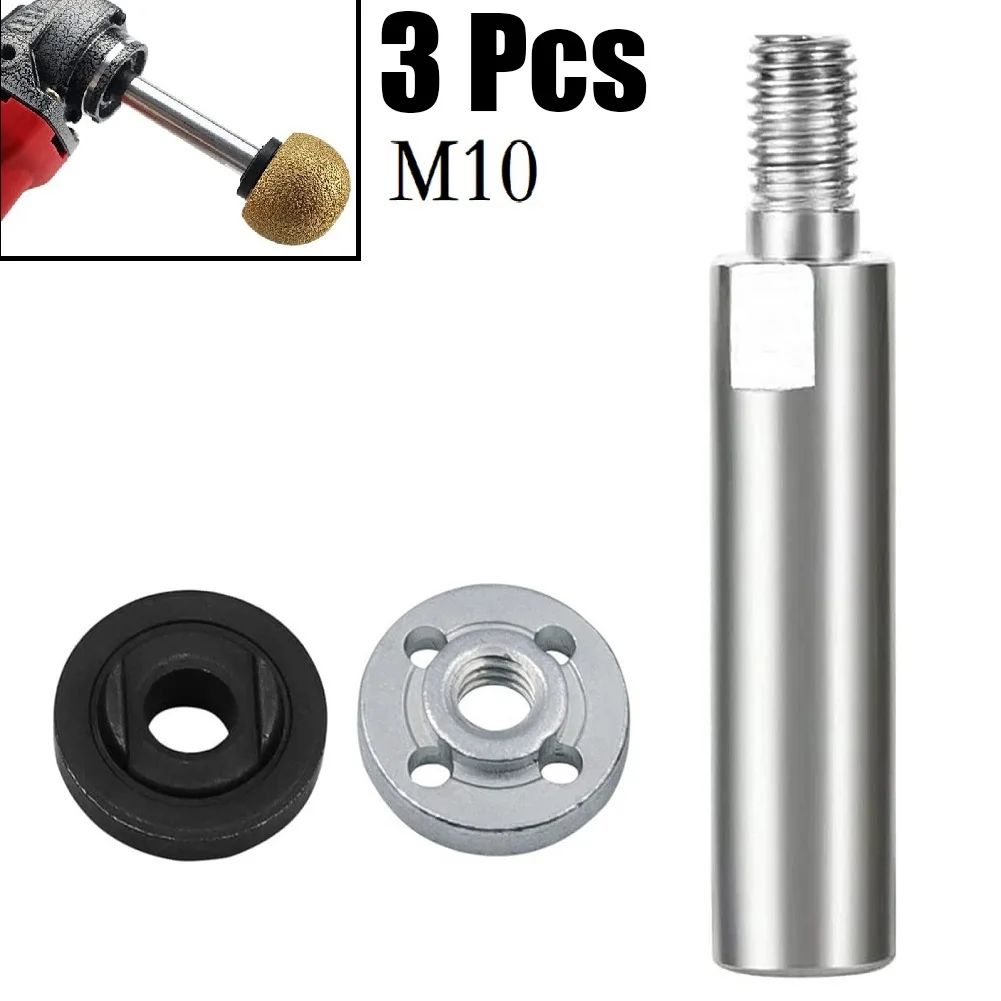 Shaft Connecting Rod 3pcs/set Silver+Black Stainless Steel 65mm Adapter Extension M10 Thread Outdoor Home Durable
Shaft Connecting Rod 3pcs/set Silver+Black Stainless Steel 65mm Adapter Extension M10 Thread Outdoor Home Durable
