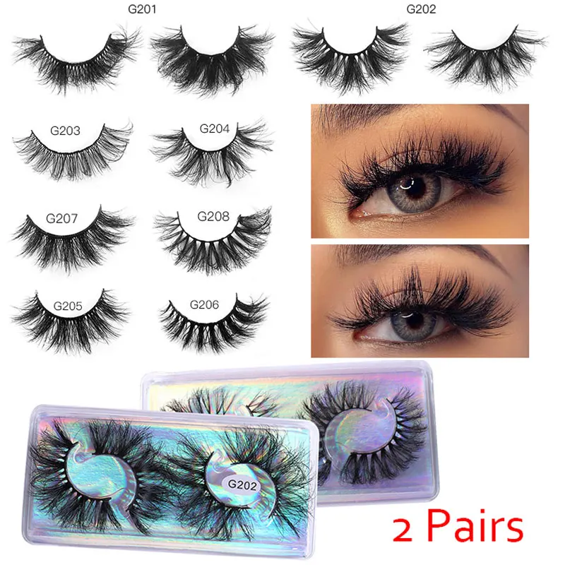 2Pairs False Eyelashes Multilayer Bushy Fluffies Eyelashes Volume Eyelashes Dramatic Long Mink Lashes Reusable Makeup Tools
2Pairs False Eyelashes Multilayer Bushy Fluffies Eyelashes Volume Eyelashes Dramatic Long Mink Lashes Reusable Makeup Tools