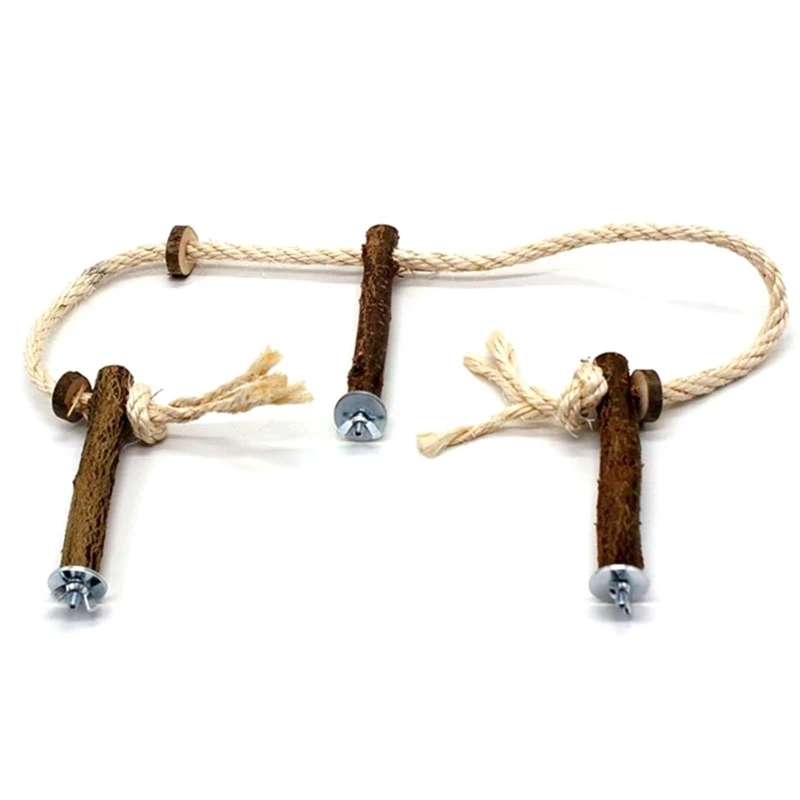Natural Wood Bird Perch Stand Ladder Scratcher Branch Perch for Parrots Parakeets Toy Branch Bird Cage Accessories
Natural Wood Bird Perch Stand Ladder Scratcher Branch Perch for Parrots Parakeets Toy Branch Bird Cage Accessories