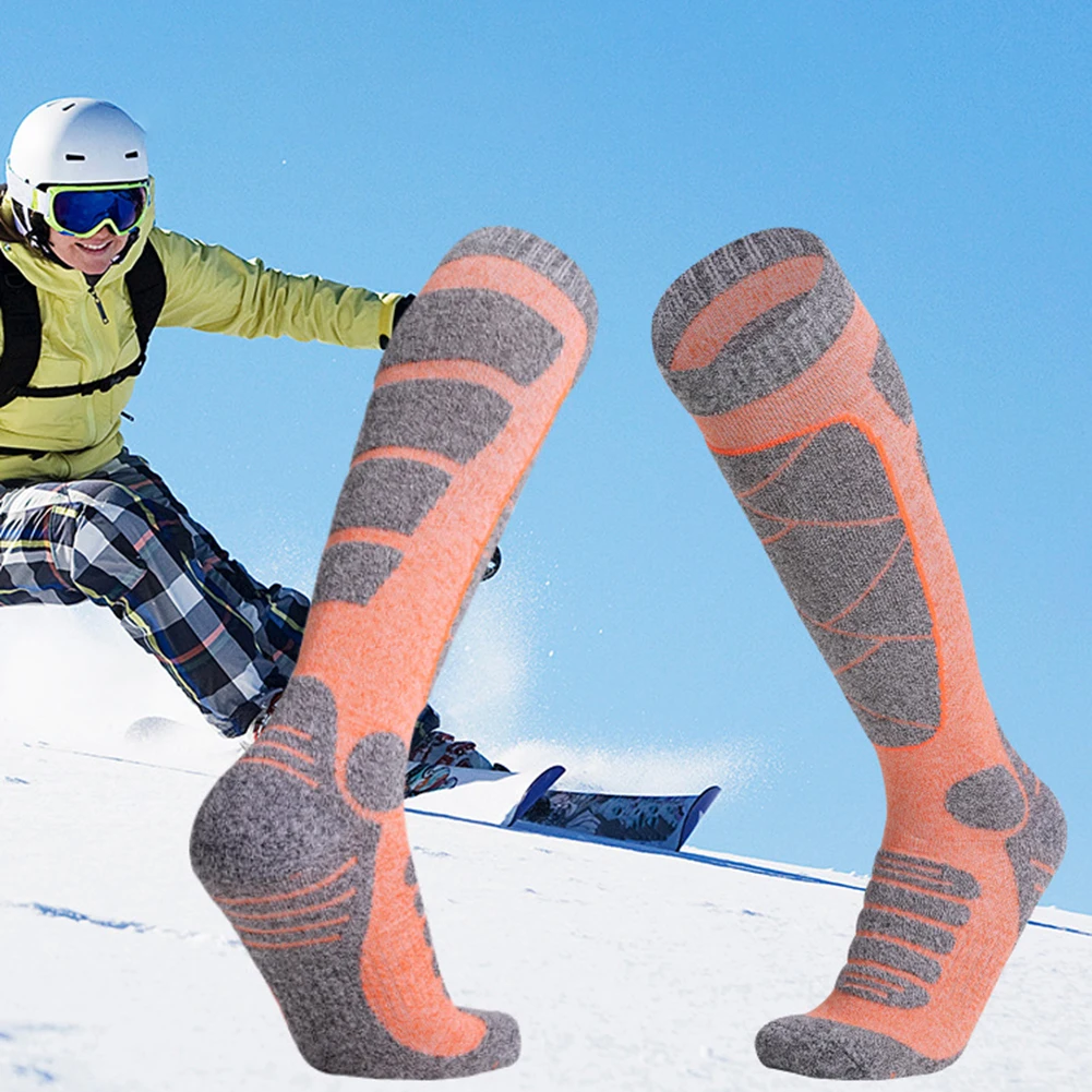 Winter Thermal Women's Ski Stockings Womens Wicking Warm Socks Sweat-Absorbing Outdoor Sports Climbing Running Hiking Cycling
Winter Thermal Women's Ski Stockings Womens Wicking Warm Socks Sweat-Absorbing Outdoor Sports Climbing Running Hiking Cycling