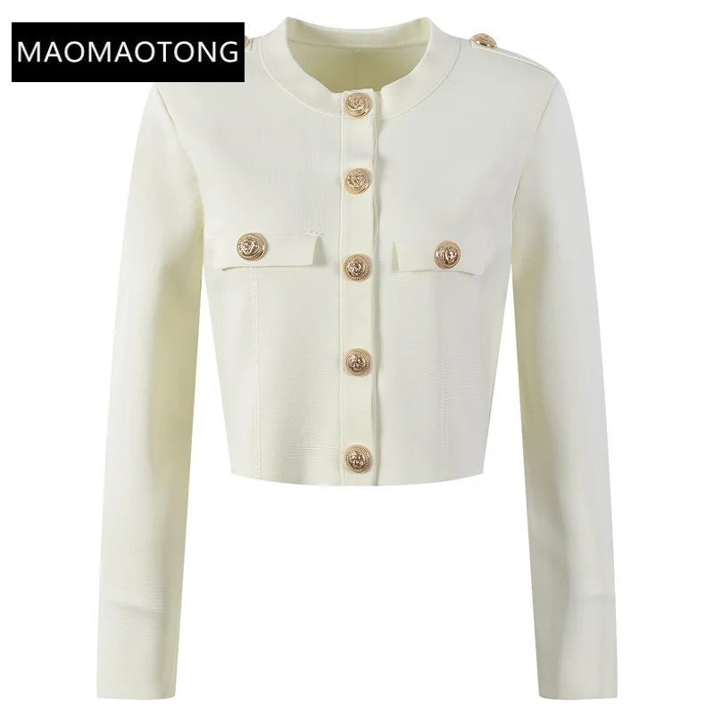 2022 Luxury Designer Runway Elegant Women's winter Coats Short Tweed O-neck Single-breasted Tassel Tweed Wool Jacket Outwear
2022 Luxury Designer Runway Elegant Women's winter Coats Short Tweed O-neck Single-breasted Tassel Tweed Wool Jacket Outwear