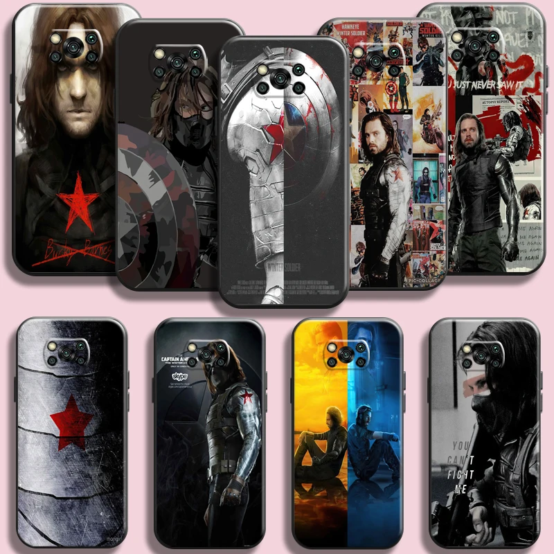Marvel Winter Soldier Bucky Barnes Phone Case For Xiaomi Poco X3 F3 M3 Pro NFC GT Funda Cases Black Full Protection Shell
Marvel Winter Soldier Bucky Barnes Phone Case For Xiaomi Poco X3 F3 M3 Pro NFC GT Funda Cases Black Full Protection Shell