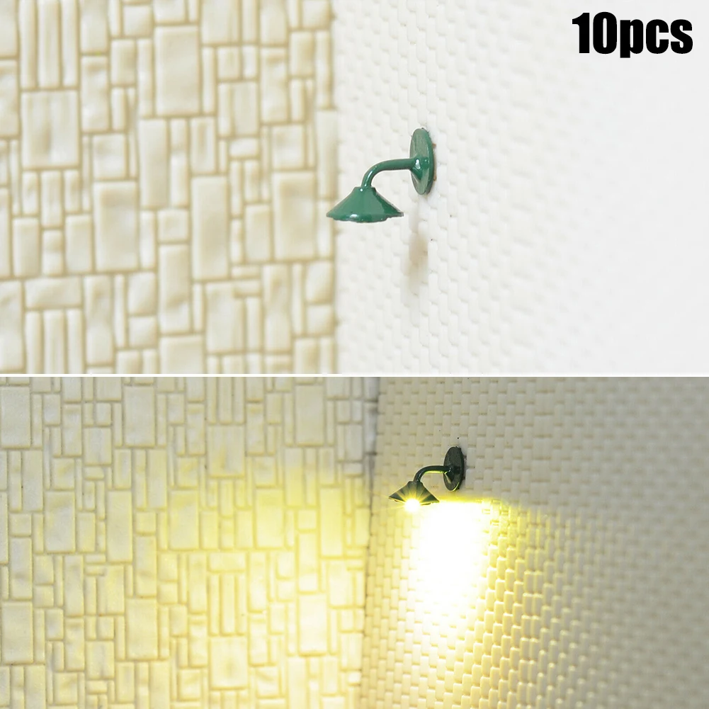 LED Painted Lights 10 Pcs Street Bracket Light Model Wall Lamp Posts 620 Ohm 1/4W Resistors Kit 20mA House Garden Decoration Wed
LED Painted Lights 10 Pcs Street Bracket Light Model Wall Lamp Posts 620 Ohm 1/4W Resistors Kit 20mA House Garden Decoration Wed