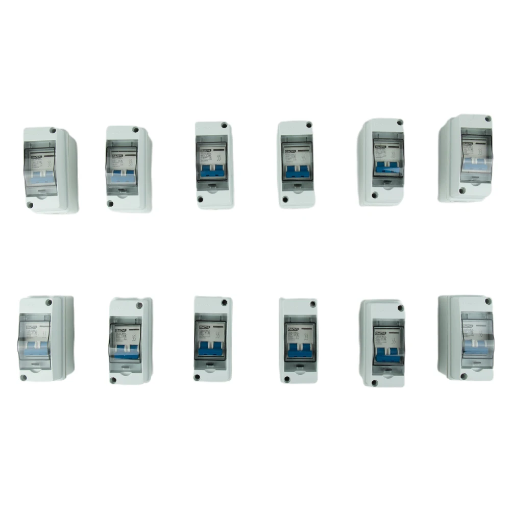 Isolation Box Circuit Breaker Circuit Protection Combiner Box DC12-240V IP65 Isolation Switch 16-120A Photovoltaic
Isolation Box Circuit Breaker Circuit Protection Combiner Box DC12-240V IP65 Isolation Switch 16-120A Photovoltaic