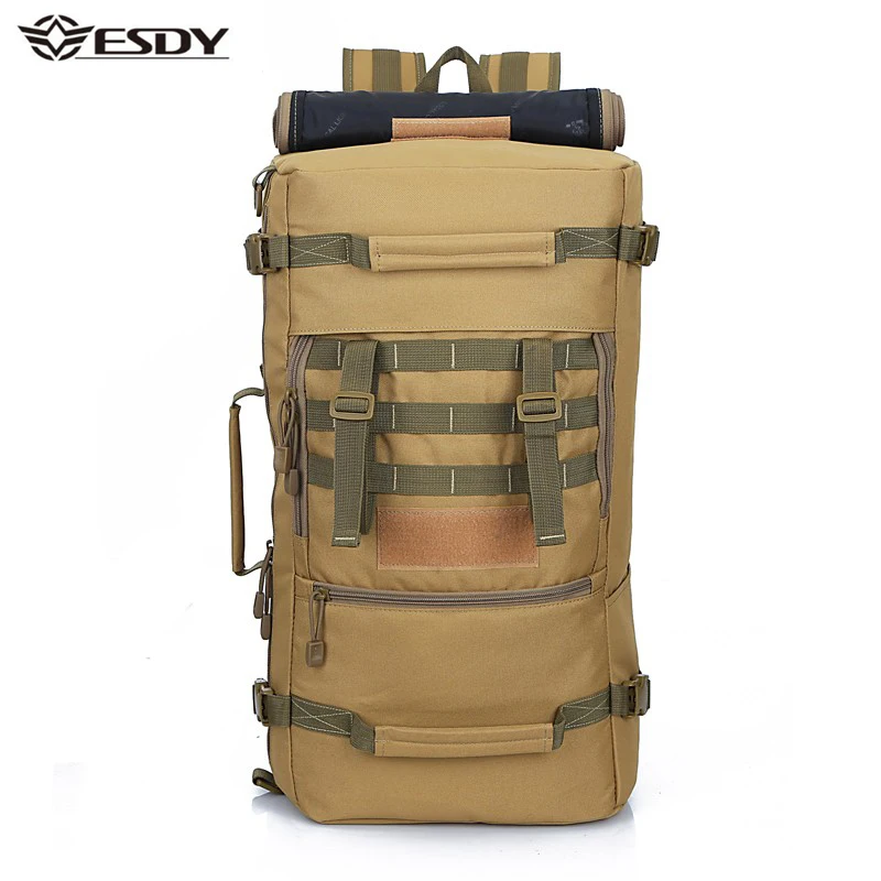 Military Tactical Backpack Hiking 50L Sports Daypack Shoulder Bags Waterproof Hunting Camping Rucksack Men's mochila feminina
Military Tactical Backpack Hiking 50L Sports Daypack Shoulder Bags Waterproof Hunting Camping Rucksack Men's mochila feminina