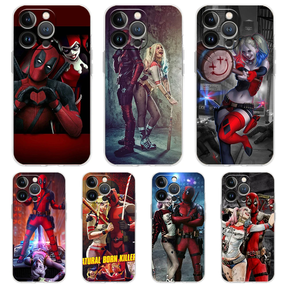 Чехол Дэдпул Харли Квинн для iPhone 13 12 Pro Max, прозрачный мягкий чехол для iPhone 11 Pro Max 7 8 Plus X XS XR SE2020
Чехол Дэдпул Харли Квинн для iPhone 13 12 Pro Max, прозрачный мягкий чехол для iPhone 11 Pro Max 7 8 Plus X XS XR SE2020