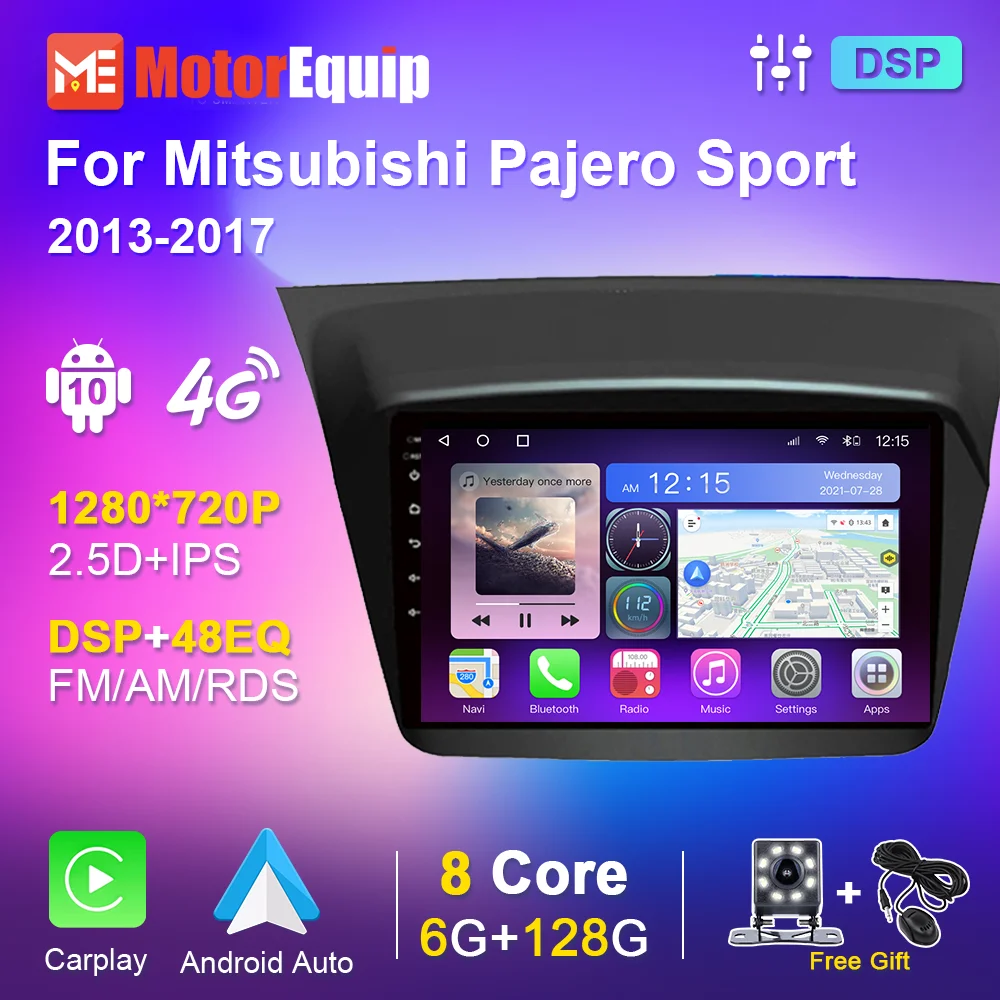 Autoradio For Mitsubishi Pajero Sport 2 L200 Triton 2013-2017 Car Radio Multimedia Player Navigation GPS 8G 128G Android 10.0
Autoradio For Mitsubishi Pajero Sport 2 L200 Triton 2013-2017 Car Radio Multimedia Player Navigation GPS 8G 128G Android 10.0
